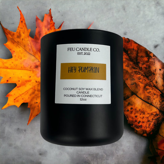 Hey Pumpkin - Wood Wick Candle