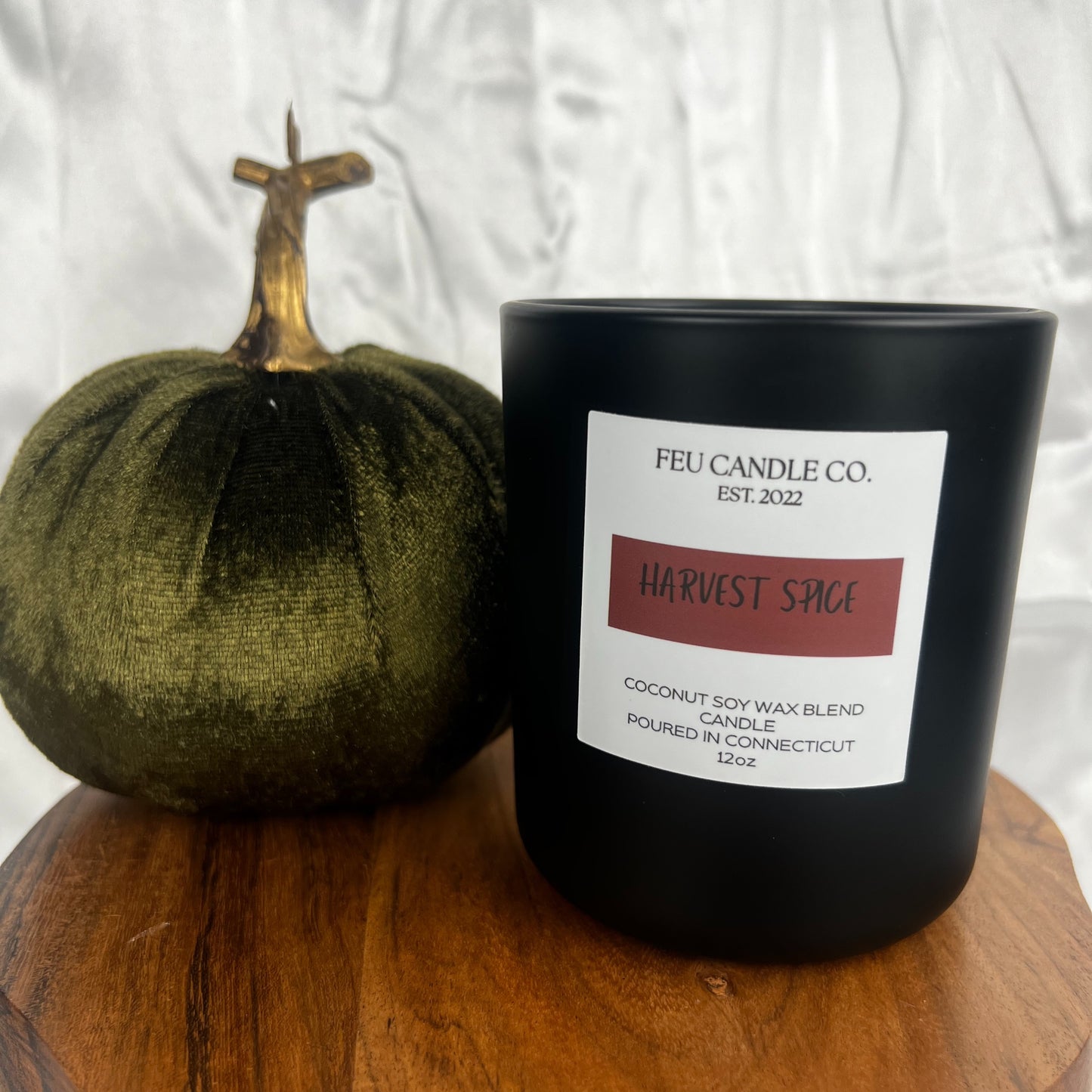 Harvest Spice - Wood Wick Candle